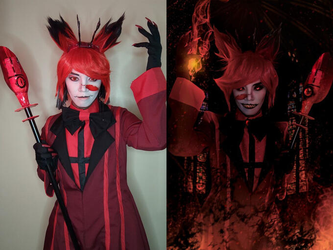 2022_Kasumi Cos: Alastor (Hazbin Hotel)