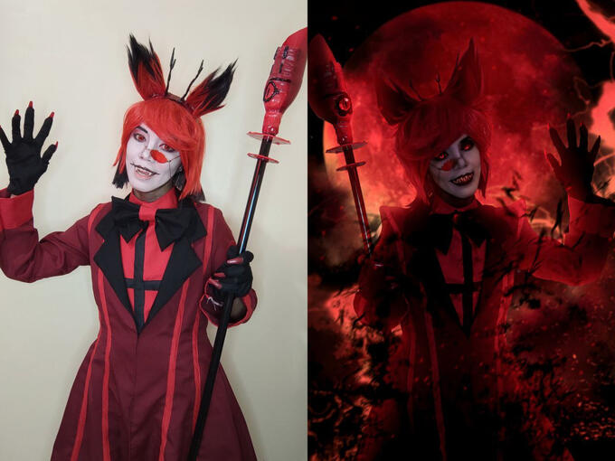 2022_Kasumi Cos: Alastor (Hazbin Hotel)